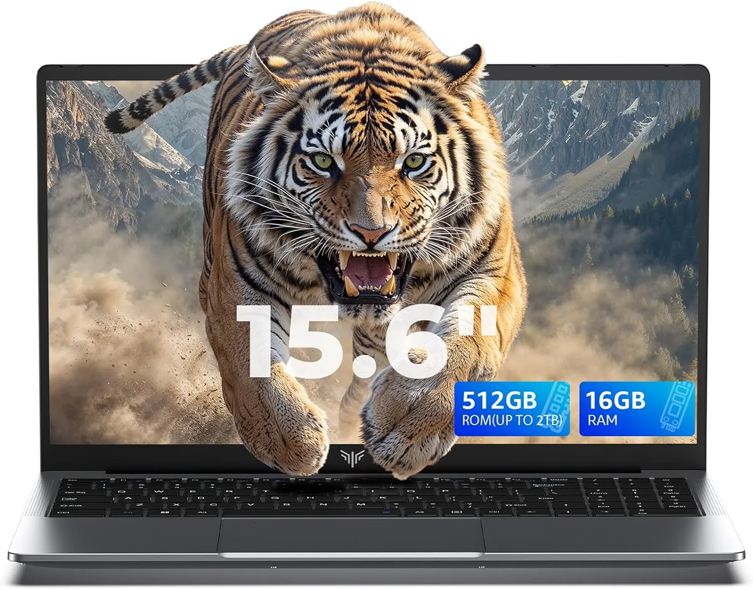 ACEMAGIC Laptop, Metallgehäuse,15,6 Zoll FHD,16 GB DDR4 512 GB SSD Notebook,In-tel Quad-Core N97(bis zu 3,60 GHz) schlägt N5095,Leichter Laptop 15 Zoll mit WiFi, BT5.0, USB 3.2×2