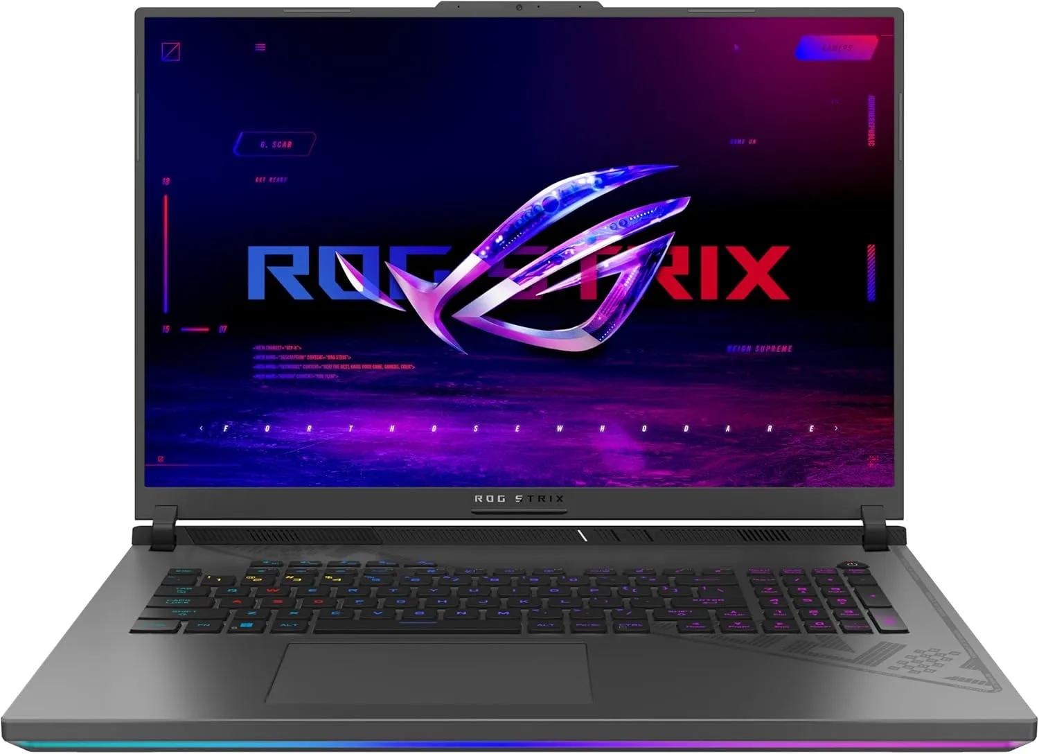 ASUS ROG Strix G18 Laptop, 18 Full-HD 165Hz,7ms 16,10 IPS Display, Intel Core i7-13650HX, 16 GB RAM, 1 TB SSD, NVIDIA RTX 4060, Windows 11