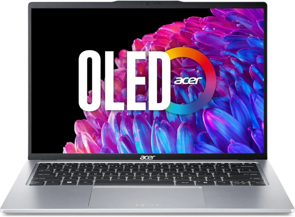 Acer Swift Go 16 OLED (SFG16-72-70AX) Ultrabook 16 3.2K OLED 120Hz Display, Intel Core Ultra 7 155H,16 GB RAM, 1 TB SSD, Intel Arc Grafik, Windows 11